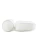 Lifa Living Badekissen in Weiß - (B)36 x (H)36 x (T)10 cm