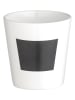 Wenko Kruidenpot "Waia" wit/zwart - (H)13 x Ø 13 cm