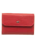 Braun Büffel Skórzany portfel w kolorze czerwonym - (S)14 x (W)10 x (G)2 cm