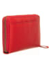 Braun Büffel Skórzany portfel w kolorze czerwonym - (S)19 x (W)10 x (G)2 cm
