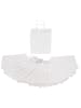 SUNNYSUE Papieren zakken wit - (L)16 x (B)5 x (H)12 cm (20 stuks)