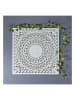 Ethnical Life Wanddecoratie wit - (B)80 x (H)80 cm