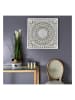 Ethnical Life Wanddecoratie wit - (B)80 x (H)80 cm