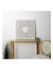 Ethnical Life Wanddecoratie wit - (B)80 x (H)80 cm