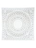 Ethnical Life Wanddekor in Weiß - (B)80 x (H)80 cm