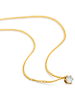 Diamant Exquis Gouden ketting met diamant - (L)45 cm