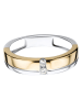 Revoni Witgouden/gouden ring met diamanten