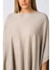 Cashmere Touch Poncho w kolorze beżowym