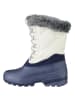 CMP Winterboots "Polhanne" wit/donkerblauw