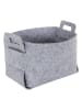 THE HOME DECO FACTORY Kosze (3 szt.) w kolorze szarym