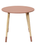 THE HOME DECO FACTORY Set van twee bijzettafels lichtroze