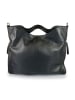 Florence Bags Skórzana torebka "Ge" w kolorze czarnym - 39 x 31 x 5 cm