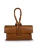 ORE10 Leren handtas lichtbruin - (B)23 x (H)13 x (D)6 cm