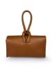 ORE10 Leren handtas lichtbruin - (B)23 x (H)13 x (D)6 cm