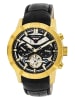 Heritor Automatikuhr "Hannibal" in Schwarz/ Gold