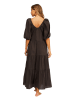 Billabong Sukienka "Endless Shore" w kolorze czarnym