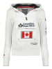 Canadian Peak Hoodie "Gyrelle" in Weiß