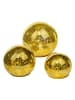 Profiline Ledlichtbollen goudkleurig - 3 stuks