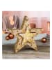 Profiline Decoratieve ledlampen "Wooden Star" warmwit - 2 stuks