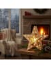 Profiline LED-Dekoleuchten "Wooden Star" in Warmweiß - 2 Stück