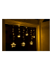 Profiline Girlanda LED w kolorze ciepłej bieli - 100 x 80 cm