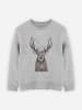 WOOOP Bluza "Christmas deer" w kolorze szarym