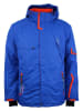 Peak Mountain 2-delige ski-/snowboardoutfit blauw/oranje