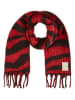 Mexx Schal in Rot/ Schwarz - (L)200 x (B)40 cm