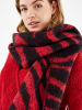 Mexx Schal in Rot/ Schwarz - (L)200 x (B)40 cm