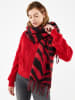 Mexx Sjaal rood/zwart - (L)200 x (B)40 cm