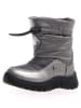 Naturino Leren winterboots "Varna" zilverkleurig