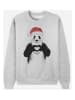 WOOOP Sweatshirt "Santa Panda" in Grau