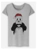 WOOOP Shirt "Santa Panda" in Grau