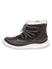Clarks Leren winterboots "Crest Alpine" zwart