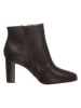 Clarks Leder-Stiefeletten "Kaylin Fern" in Schwarz