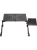 The Concept Factory Laptophouder zwart - (B)48 x (H)26 cm