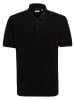 Seidensticker Poloshirt zwart