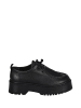 Moosefield Leder-Schnürschuhe in Schwarz