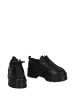Moosefield Leder-Schnürschuhe in Schwarz