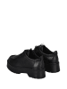 Moosefield Leder-Schnürschuhe in Schwarz
