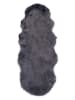 House Nordic Kunstbontvel grijs - (L)180 x (B)60 cm