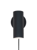 House Nordic Wandleuchte in Schwarz - (B)10 x (H)22 cm