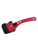 Fackelmann Reinigungsschaber "Clean Devil" in Rot - (L)18 x (B)6 cm