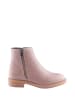 D.Moro Leder-Ankle-Boots in Rosa