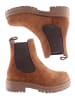 D.Moro Leren chelseaboots camel