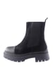 D.Moro Leder-Chelsea-Boots in Schwarz