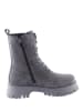 D.Moro Leder-Boots in Grau