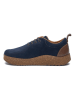 Comfortfusse Skórzane sneakersy w kolorze granatowym