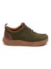 Comfortfusse Skórzane sneakersy w kolorze khaki