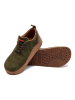 Comfortfusse Skórzane sneakersy w kolorze khaki